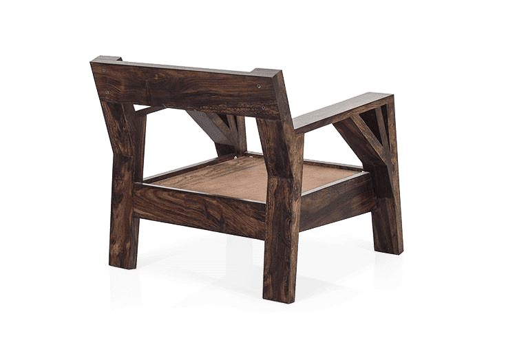 Thumbnail: Solid Wood Forzen Sofa Set