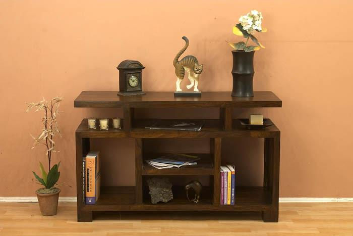 Thumbnail: Solid Wood Cube TV Unit