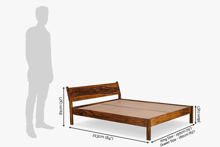 Thumbnail: Solid Wood Slant Bed