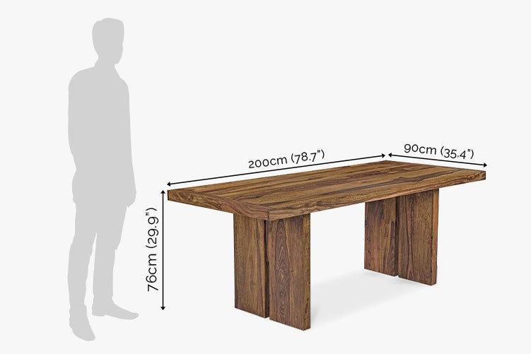 Thumbnail: Solid Wood Capital Dining Set