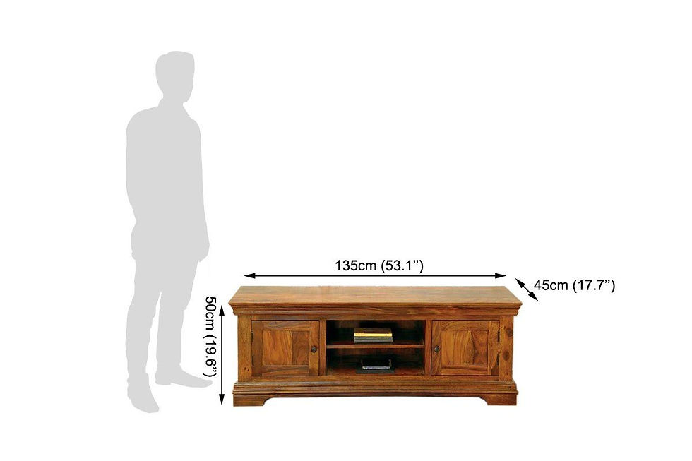 Thumbnail: Solid Wood British TV Unit