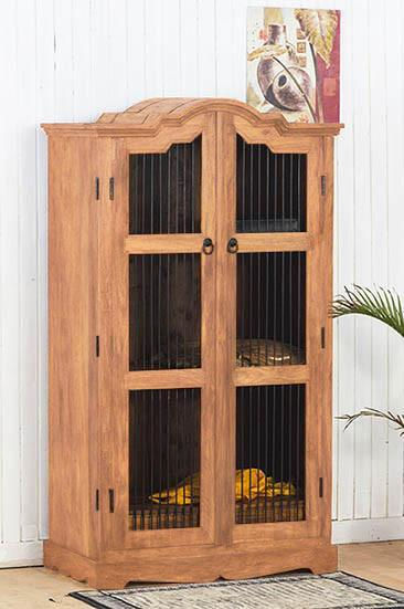 Thumbnail: Solid Wood Jali A Kitchen Cabinet