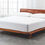 Thumbnail: Solid Wood Bolton Platform Bed With Upholstered Headboard