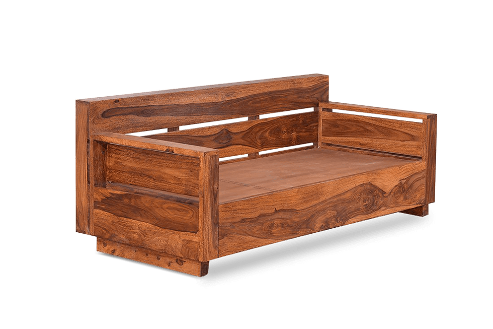 Thumbnail: Solid Wood Dalton Sofa Set