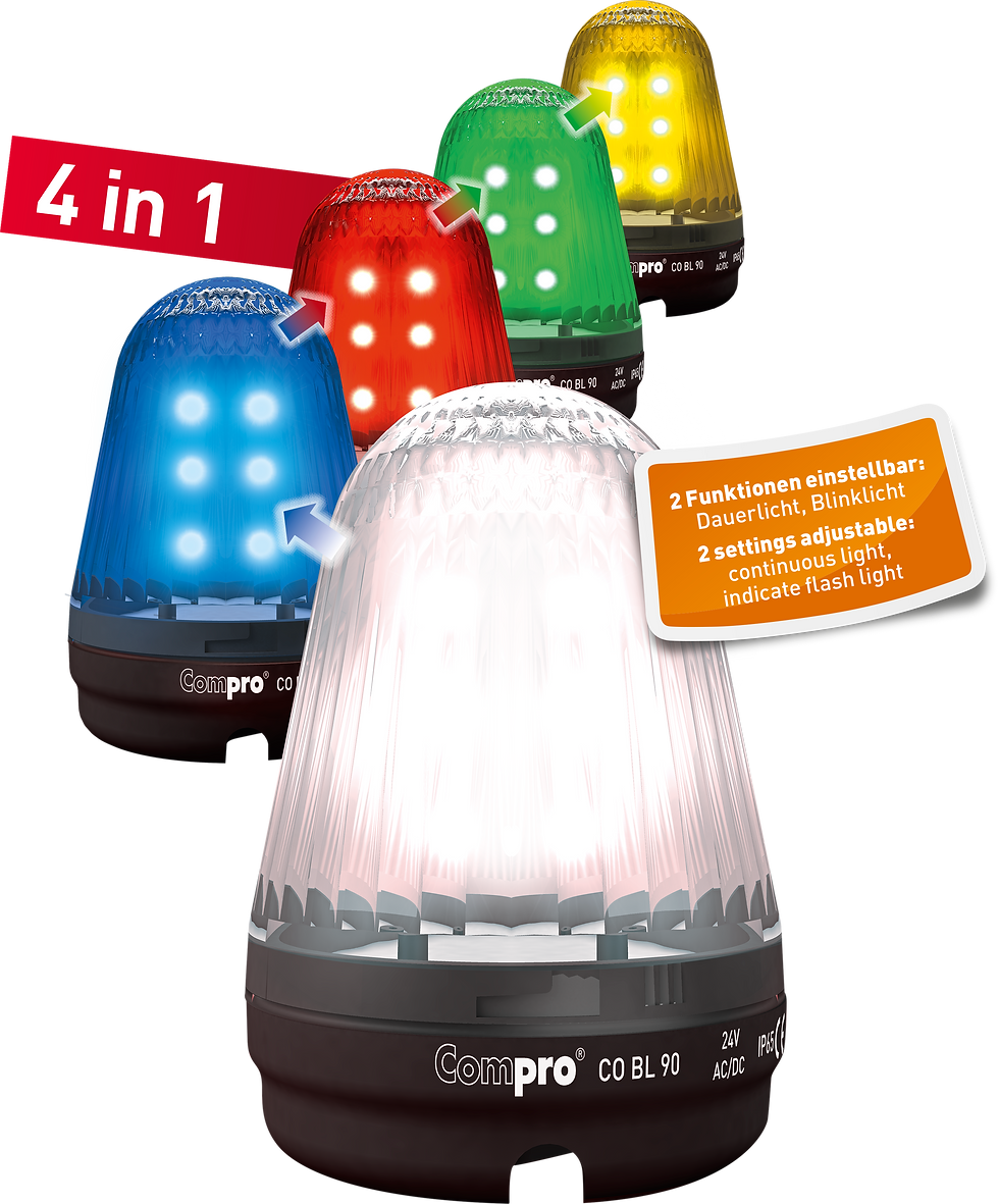 LED Leuchte, MULTICOLOUR Optische Signalgeber, 24VAC/DC