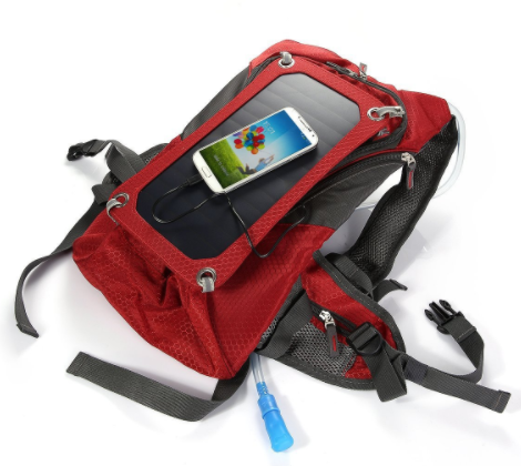 Thumbnail: Solar Panel Backpacks Riding Backpack