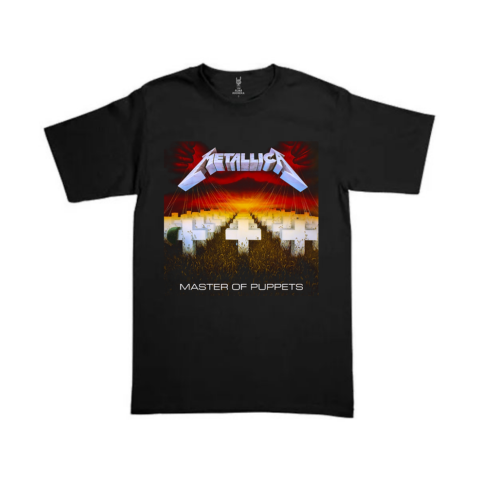 Playera Metallica: Master of Puppets