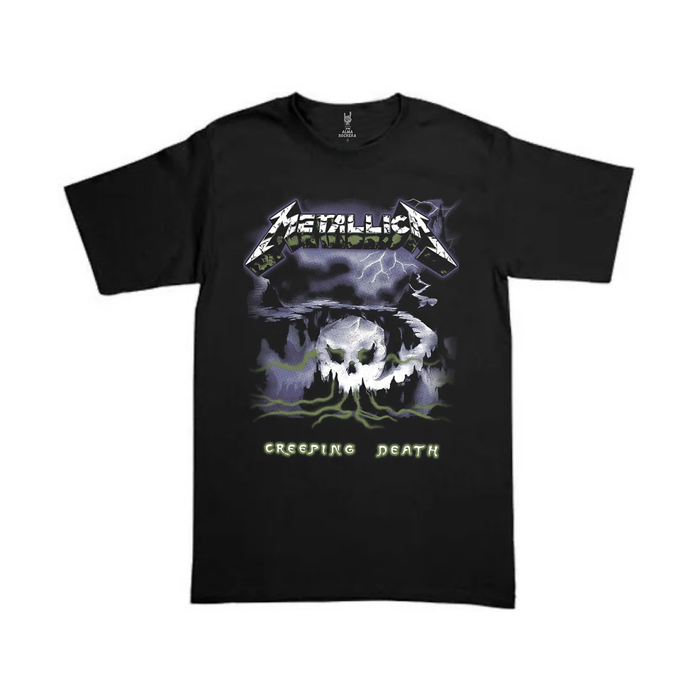 Playera Metallica: Creeping Death