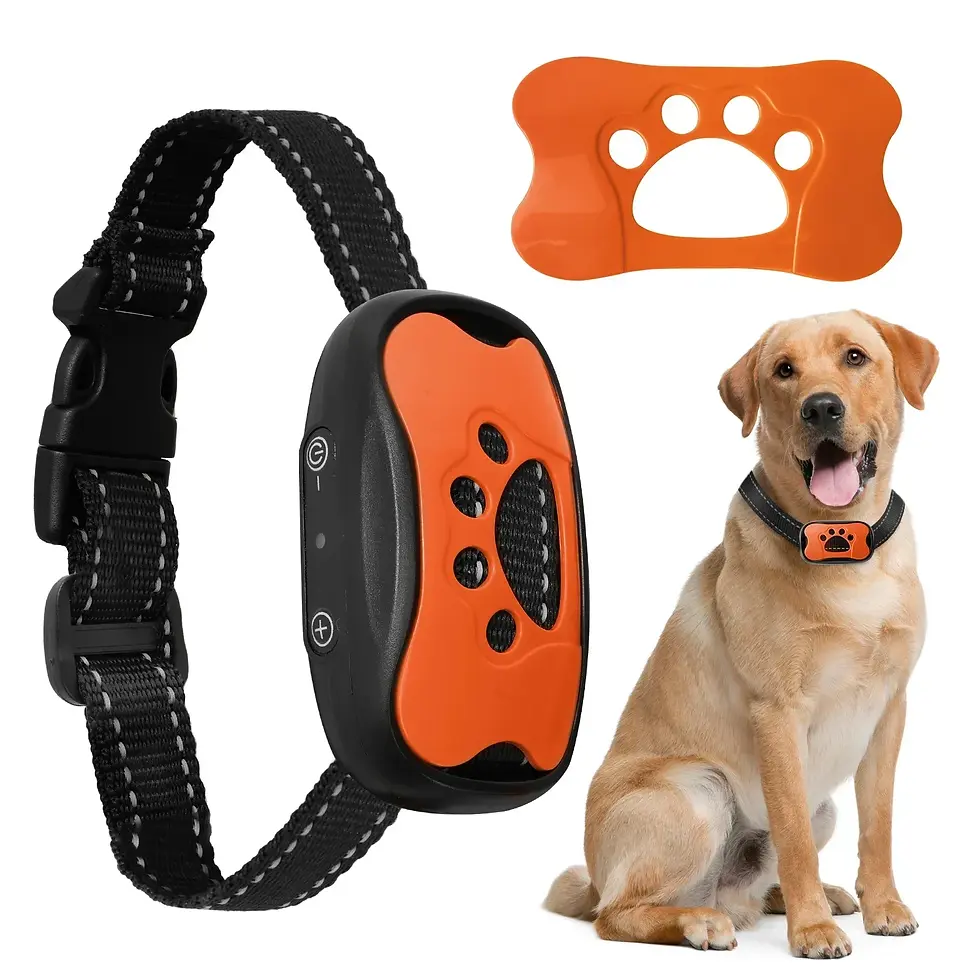 Thumbnail: Ultrasonic Dog Training Collar – USB Rechargeable Anti-Barking Device for Dogs