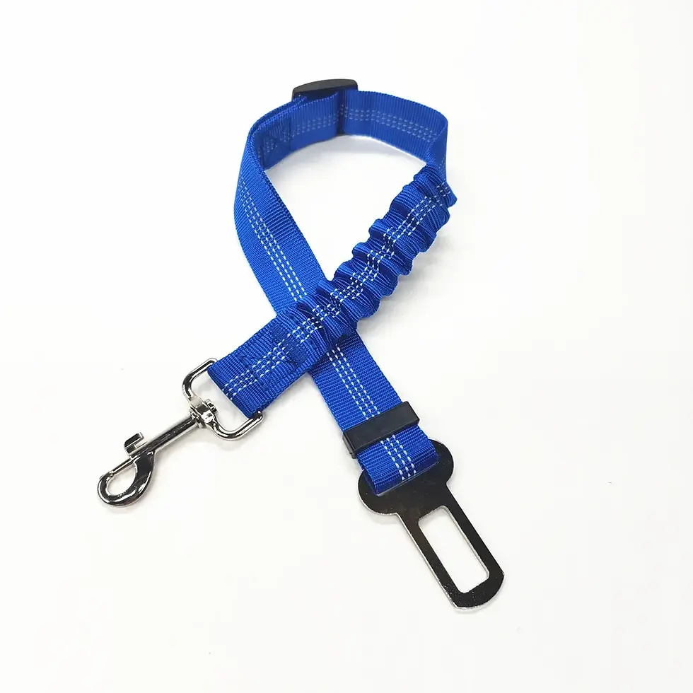 Thumbnail: Adjustable Pet Safety Seat Belt – Secure Car Restraint for Dogs & Cats