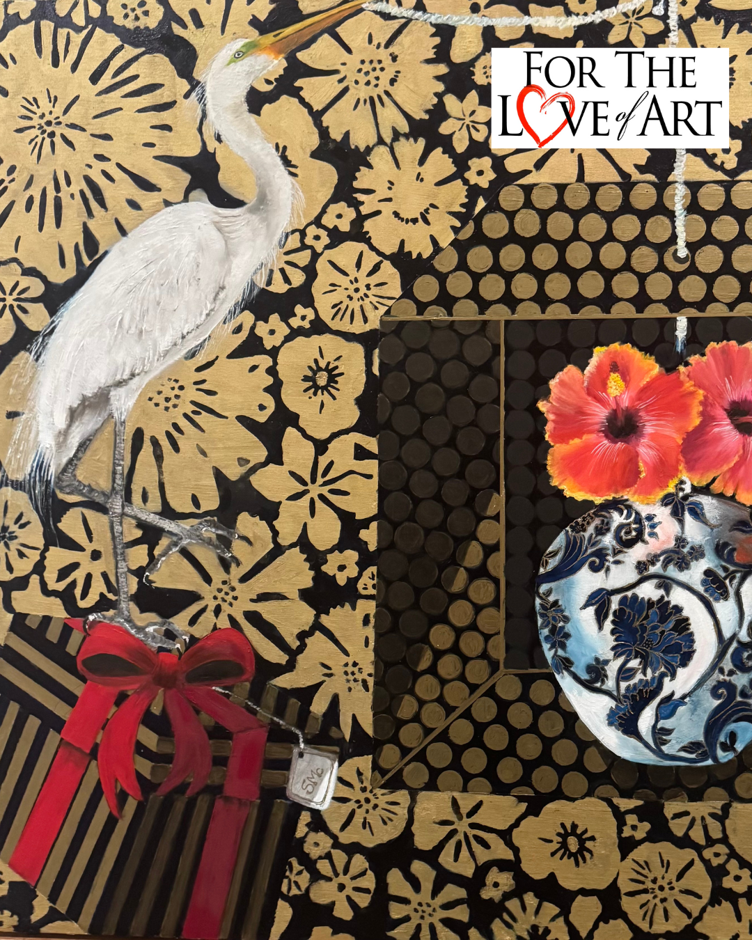 Kristin Rivas For the Love of Art Benefit Exhibition | Sharon Mccall Art