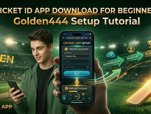 Cricket ID App Download for Beginners: Golden444 Setup Tutorial