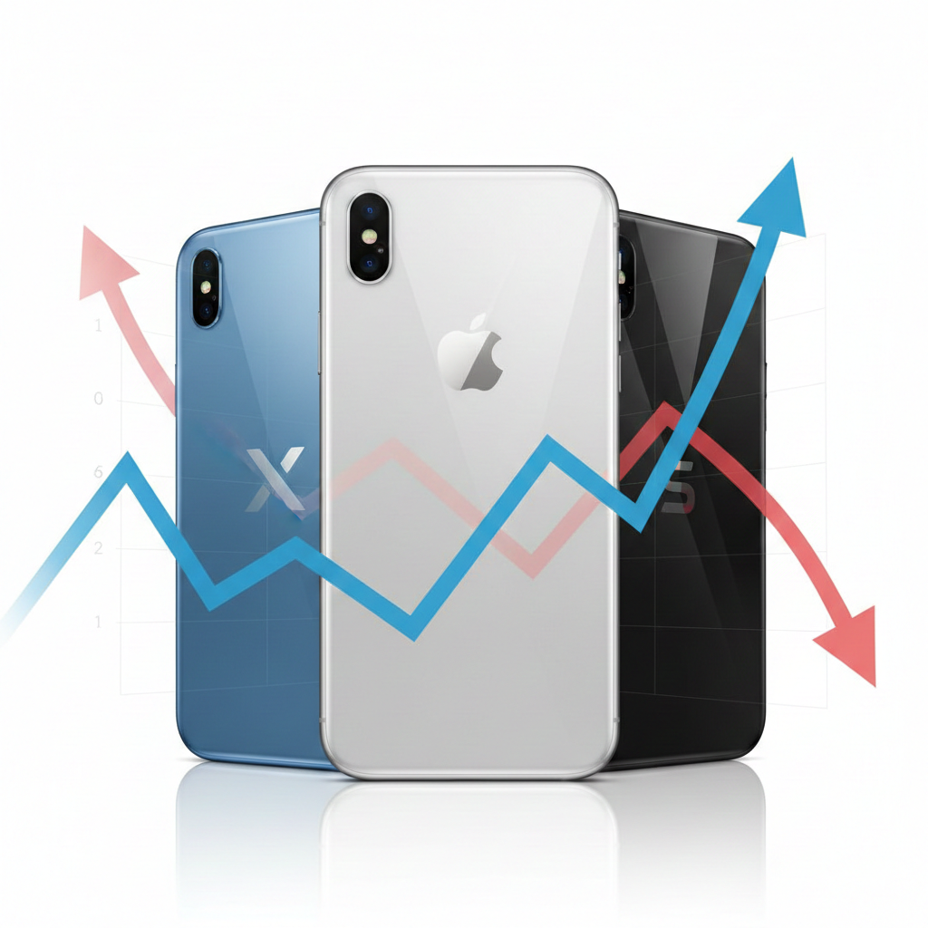 2025年スマホ出荷数でアップルが首位奪還、サムスンは2位後退 市場は2