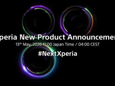 ソニー、Xperia新モデルを5月13日11時に正式発表へ