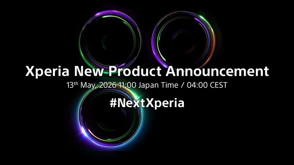 ソニー、Xperia新モデルを5月13日11時に正式発表へ
