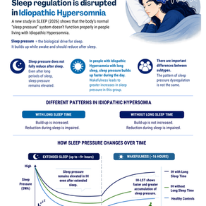 New research: Sleep regulation is disrupted in Idiopathic Hypersomnia
