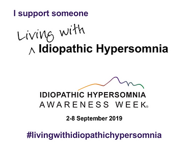 I support someone living with Idiopathic Hypersomnia