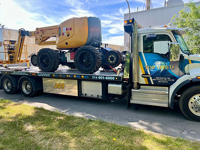 camion de remorquage
