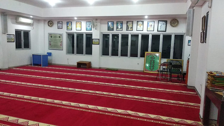 Karpet Masjid Hijau