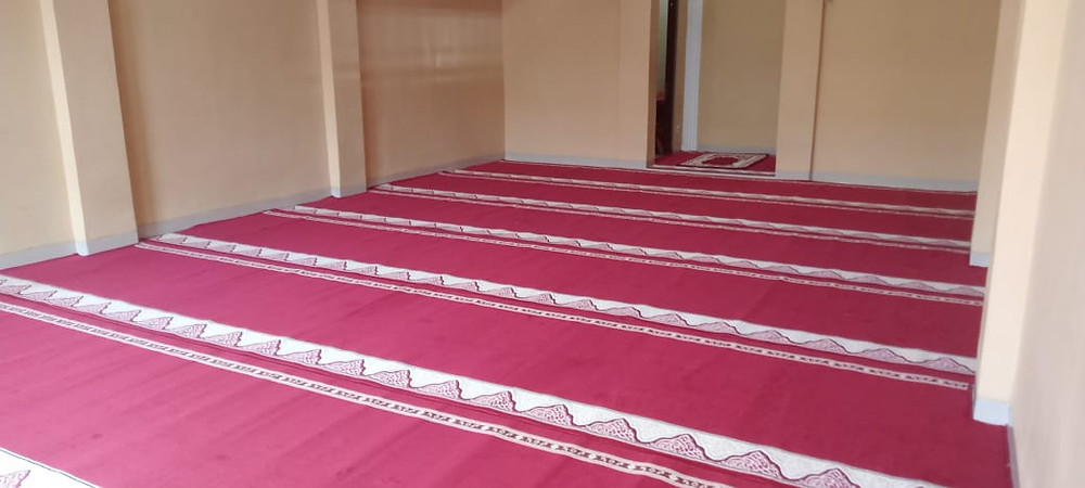 Pemasangan Karpet Masjid