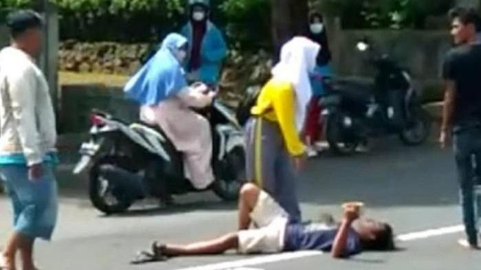 viral ngawi bunuh diri