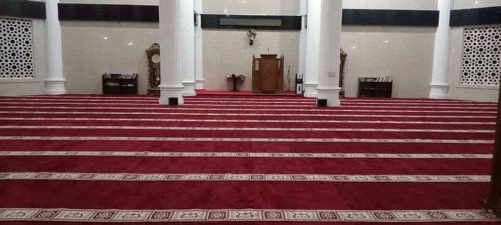 pemasanga karpet masjid