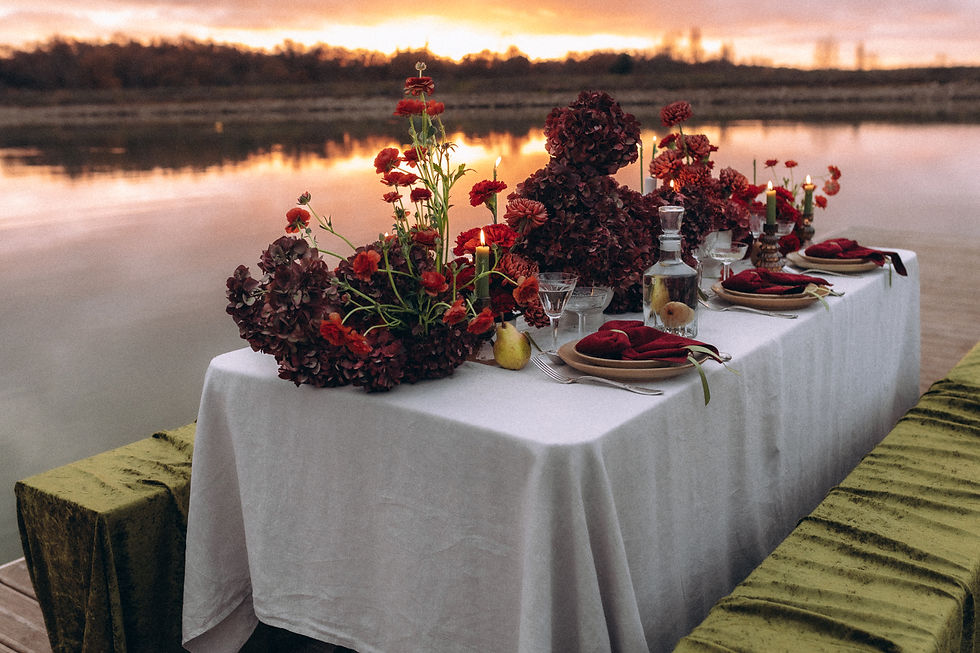 Noël au bord de lac