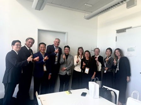 Medical AI and AHA leadership meeting at ESC Congress 2026.