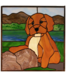 Stained Glass Cockapoo Cockapoo Puppy | A Glass Menagerie