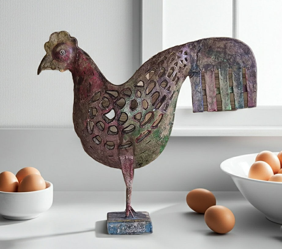 Thumbnail: Metal Hen - Blue Base