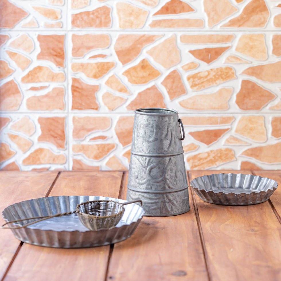 Thumbnail: Galvanised Plate - Scratch & Fold