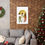 Thumbnail: Trio (White) | Matte Poster 