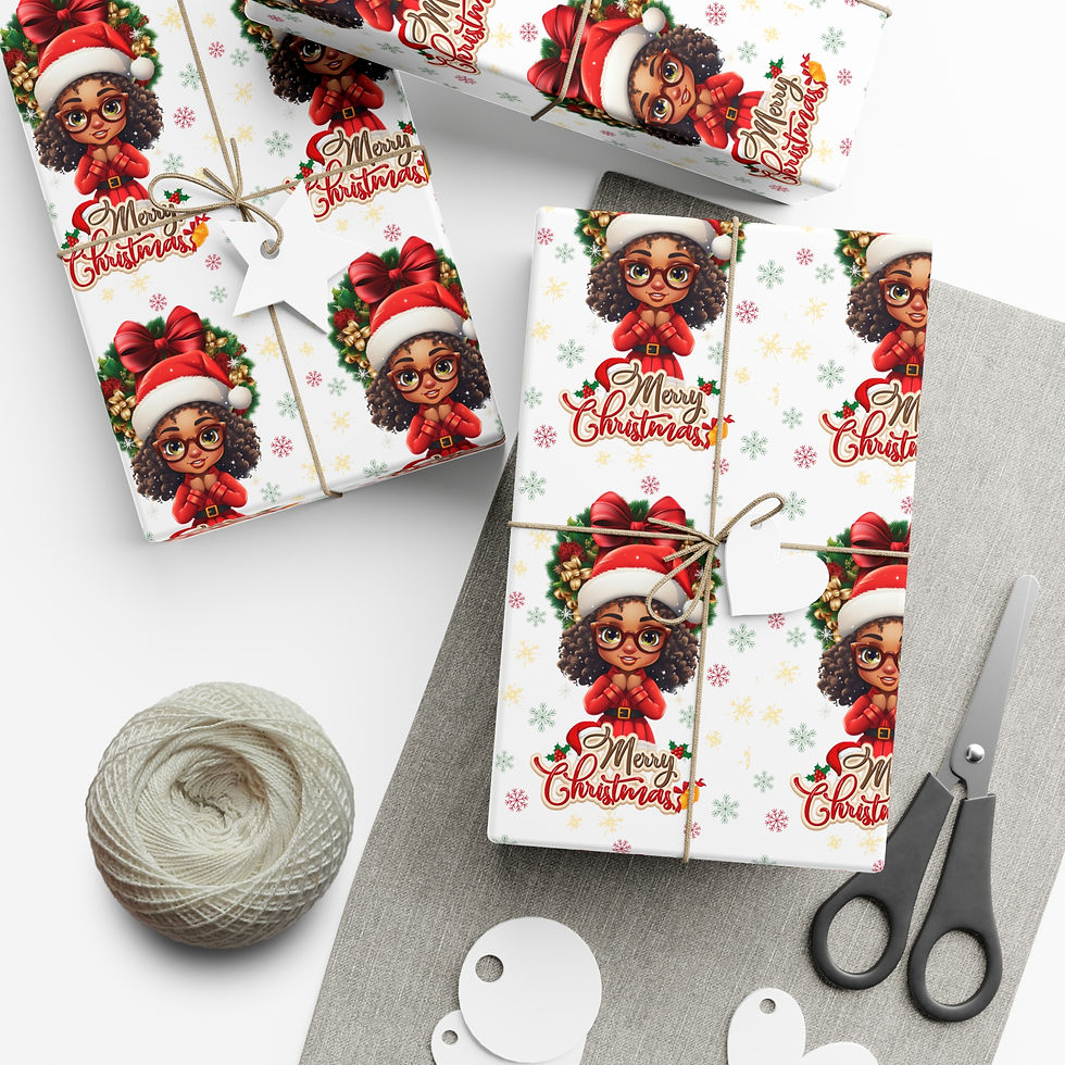 Gift Wrap Papers - Cassidy Claus
