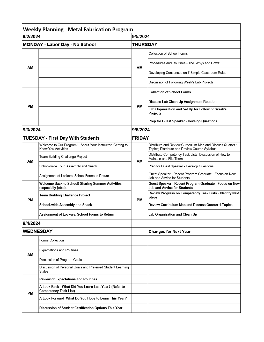 Weekly Planning Form Sample.pdf