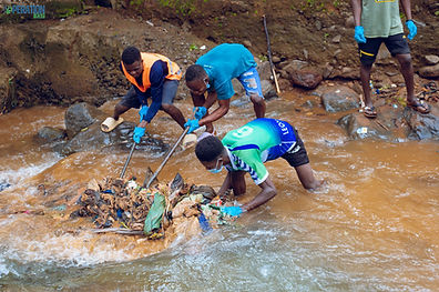 Tengbeh Town Cleanup Activity