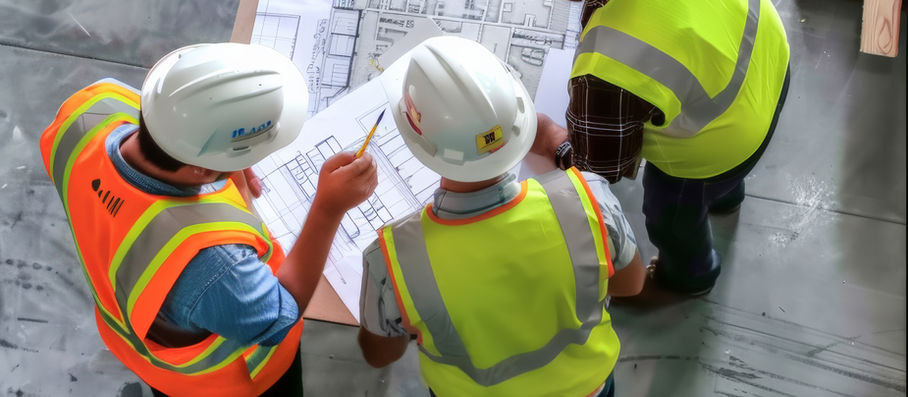 Job site Review of Blueprints
