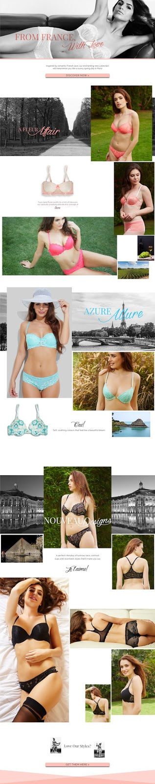 Zivame France Collection Homepage