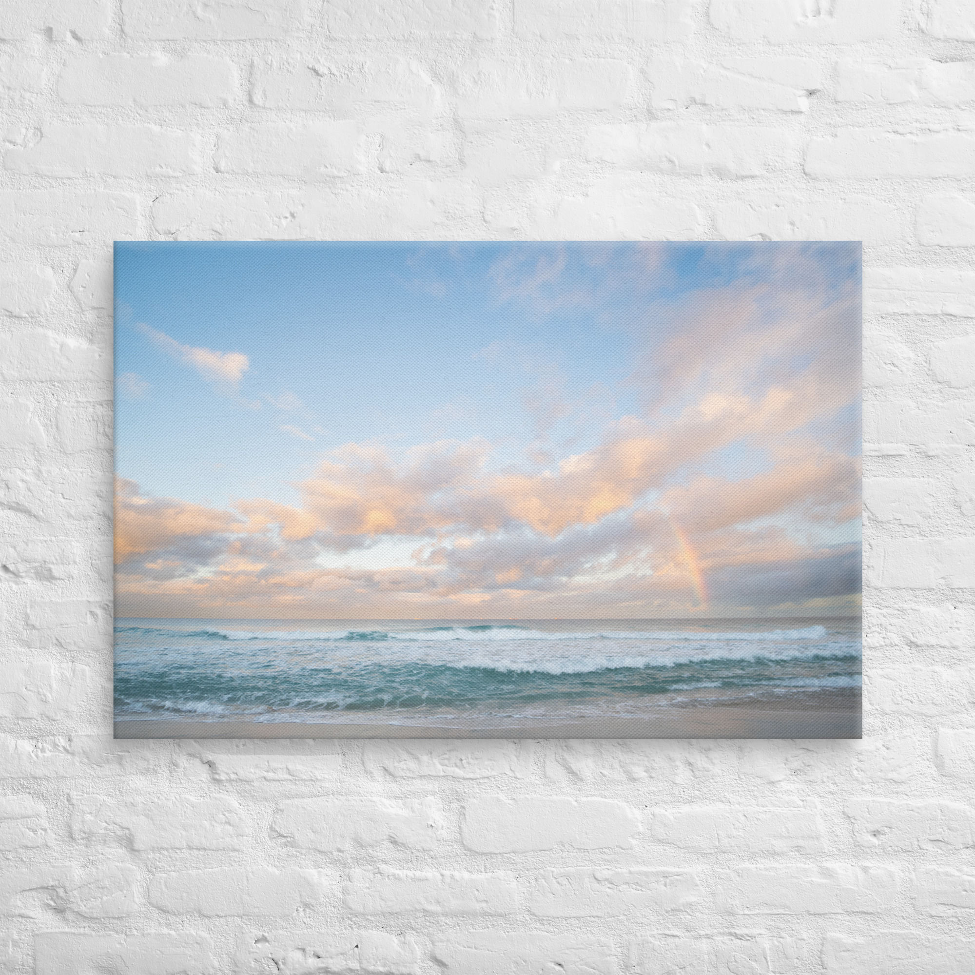 Scarborough Beach Perth 11 - Canvas Prints (Hidden Canvas Frame)