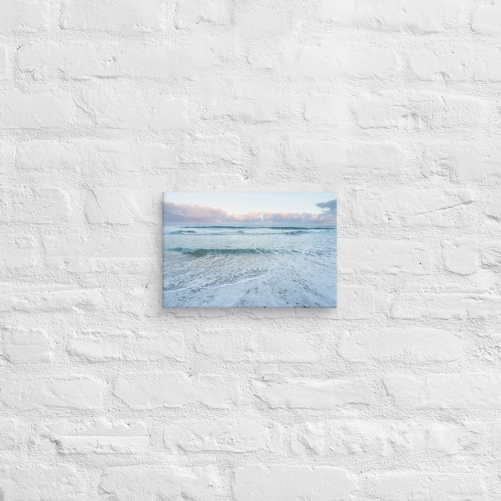 Thumbnail: Happiness — Scarborough Beach Perth | Canvas Print (Hidden Canvas Frame)