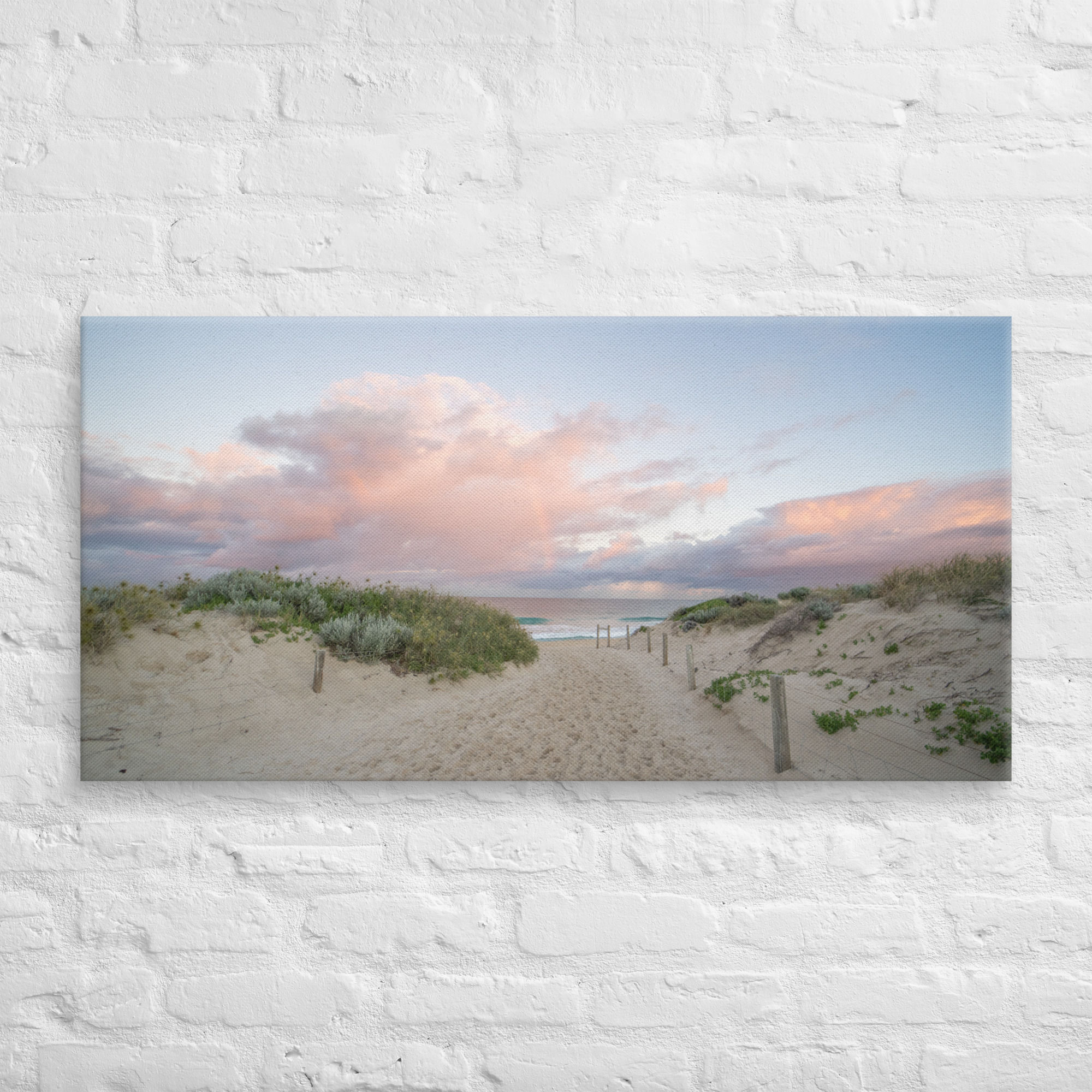 Scarborough Beach Perth 22 - Canvas Prints (Hidden Canvas Frame)