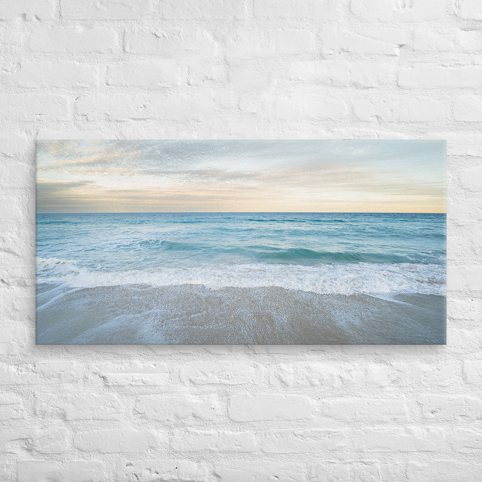Thumbnail: Openness — Scarborough Beach Perth | Canvas Print (Hidden Canvas Frame)