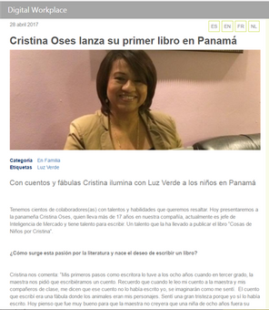 Cosas de Niños por Cristina en Luz verde Argos