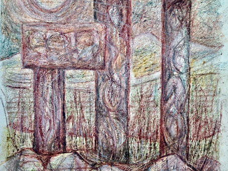 Standing stones.