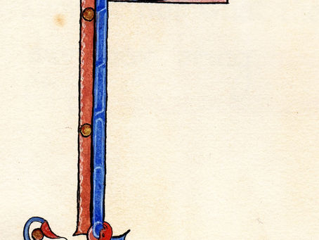 Illuminated letterhead. Peggie Highman.
