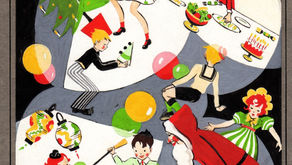 Another Christmas card design to be folded top to bottom.