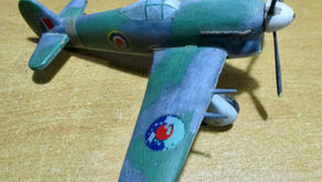 Hurricane model. WW2.