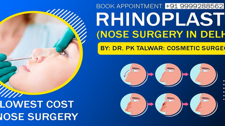 What is the Rhinoplasty cost in Delhi