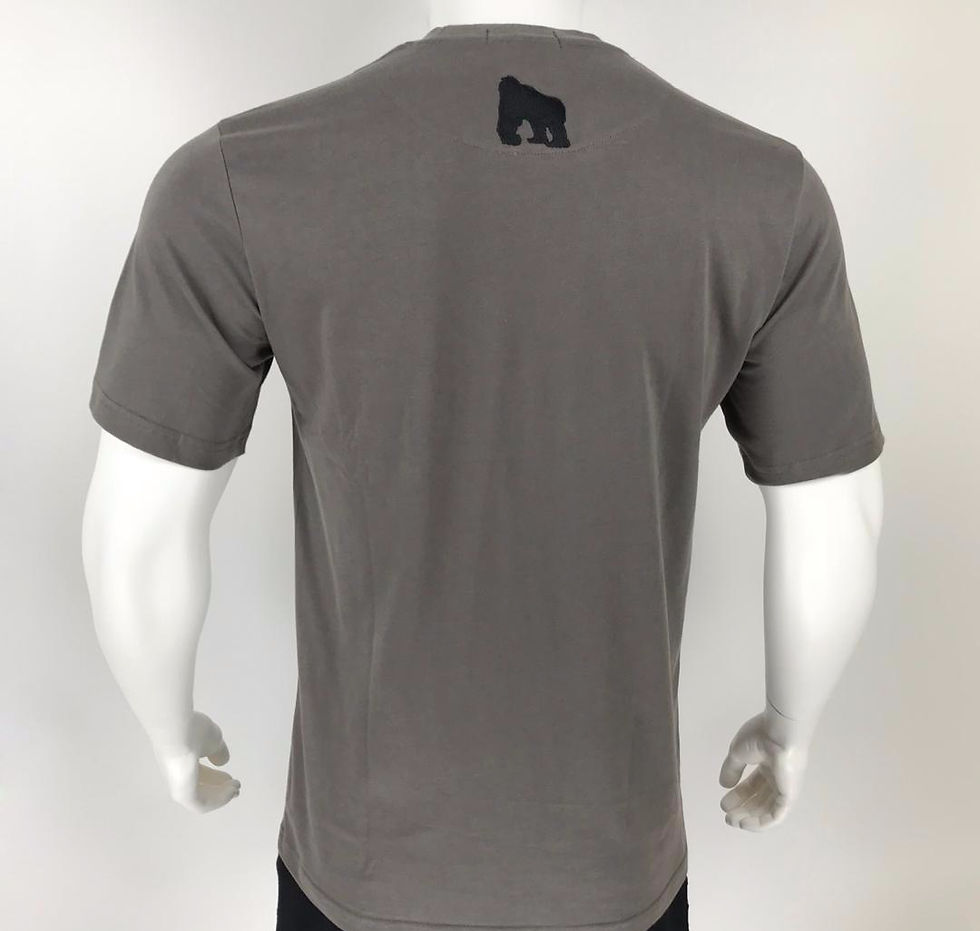 Thumbnail: Grey COLOSSAL Red Box Style T Shirt