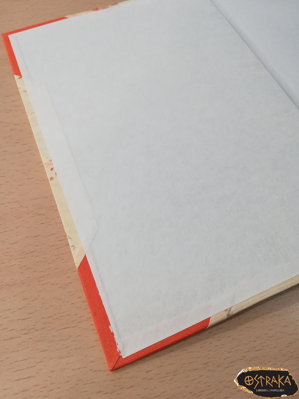 Miniatura: Libreta artesanal cosida A5 (bailarinas)