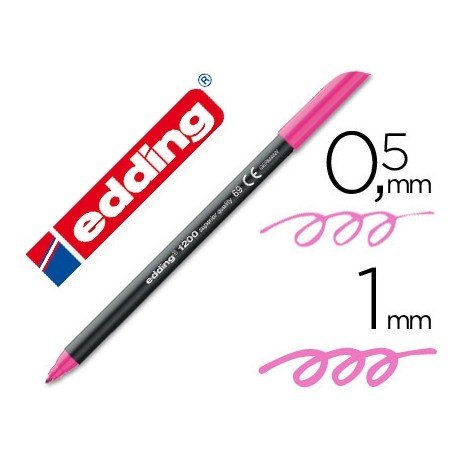 Miniatura: Rotulador fluorescente Edding 1200